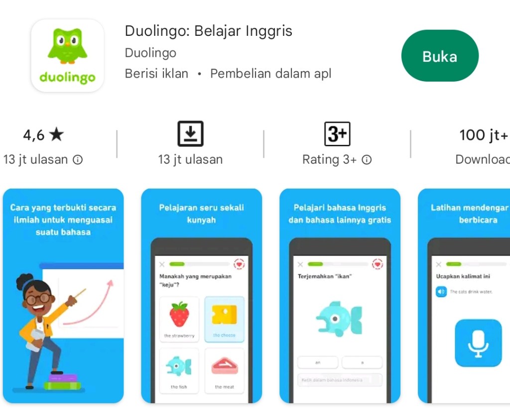 Aplikasi Mobile Untuk Belajar Bahasa Secara Efektif