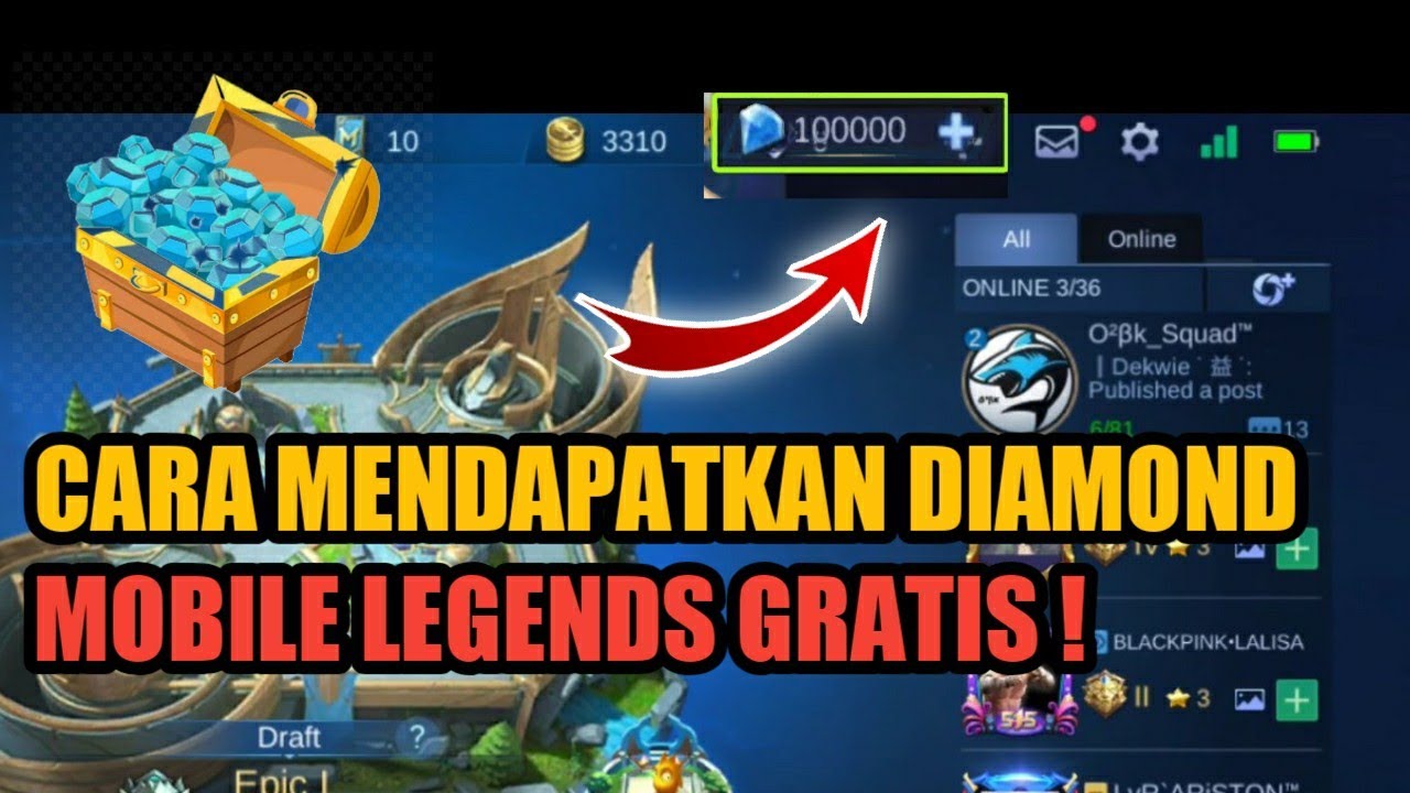 Cara Mendapatkan Item Gratis Di Game Mobile Populer